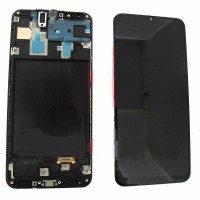Samsung A305F Galaxy A30 - LCD Touch Black with Frame Original GH82-19725A Service Pack