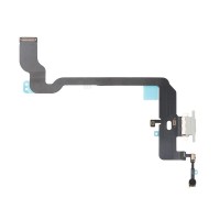 APPLE iPhone XS - Charging Flex Cable Connector Light Grey Original