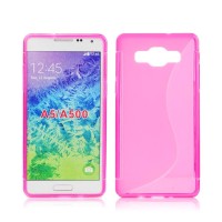 SAMSUNG Galaxy A5 - ΘΗΚΗ ΣΙΛΙΚΟΝΗΣ S-CASE ΡΟΖ
