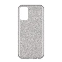Samsung Galaxy S20 - Silicon Shining case silver