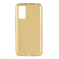 Samsung Galaxy S20 Plus - Silicon Shining case gold
