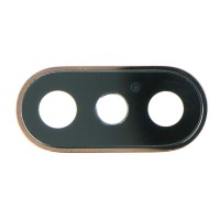 Apple iPhone XS / XS Max - Back Camera Lens and Bezel Gold Original