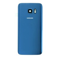 Samsung G935F - Battery cover + Adhesive + Camera Lens Blue OEM