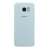 Samsung G935F - Battery cover + Adhesive + Camera Lens White OEM