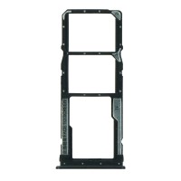 XIAOMI Redmi 7 - SIM Card Tray Dual Card Mirror Black Original