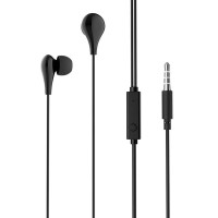 BOROFONE - BM24 Milo Stereo Wired Earphones Hands Free Black