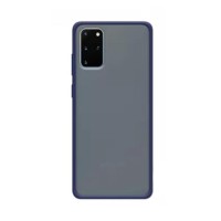 Samsung Galaxy S20 - Silicon Mercury Peach Garden Bumper Case Blue