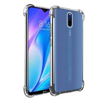 XIAOMI REDMI 8A PRO - ΘΗΚΗ ΣΙΛΙΚΟΝΗΣ ANTISHOCK ΔΙΑΦΑΝΗ