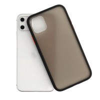 Xiaomi Redmi 8A - Θήκη Σιλικόνης Vennus Color Button Bumper Μαύρη