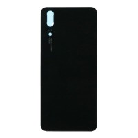 Huawei P20 - Battery cover + Adhesive Black OEM