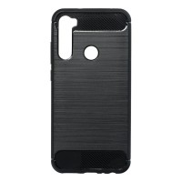 Xiaomi Redmi Note 9 - Silicon Carbon Case Black