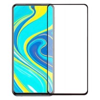 XIAOMI Redmi Note 9S / Redmi Note 9 Pro - TEMPERED GLASS 9H Hardness 0,3mm 5D ΜΑΥΡΟ FULL GLUE