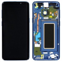 Samsung G960F Galaxy S9 - LCD Touch Blue Original GH97-21696G Service Pack