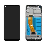 Samsung M115F Galaxy M11 - LCD Touch Black Original GH81-18736A Service Pack