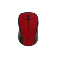 ART - AM-92 Optical Wireless Mouse RED