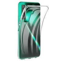 Huawei P40 Lite 5G - Θήκη Σιλικόνης Anti-Shock 0,5mm Διάφανη