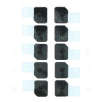 APPLE iPhone 11 Pro - Anti-dust mesh and frame for Battery Door Microphone 10pcs Black Original