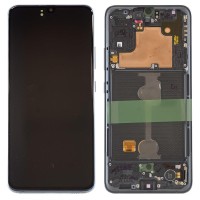 Samsung A908B Galaxy A90 5G - LCD Touch Black with Frame Original GH82-21092A Service Pack