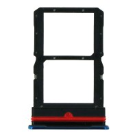 XIAOMI Mi 10 Lite - SIM Card Tray Dual Card Blue Original