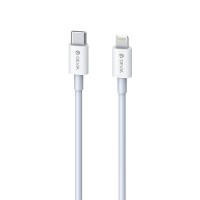Devia - Smart series EC146 PD cable for Lightning White (PD 20W 3A)