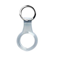 Devia - AirTag silicon Key Ring Clear