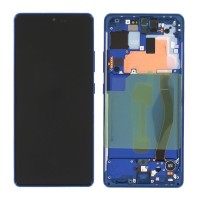 Samsung G770F Galaxy S10 Lite - LCD Touch Prism Blue with Frame Original GH82-21672C Service Pack