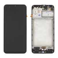 Samsung M315F Galaxy M31 - LCD Touch Black with Frame Original GH82-22631A/22405A Service Pack