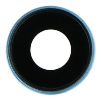 Apple iPhone XR - Back Camera Lens and Bezel Blue Original