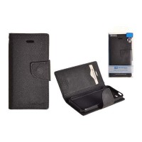 SONY Xperia M2 - ΘΗΚΗ MERCURY FANCY DIARY BOOK STYLE ΠΟΡΤΟΦΟΛΙ ΜΑΥΡΗ