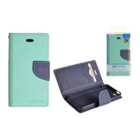 SONY Xperia Z3 - ΘΗΚΗ MERCURY FANCY DIARY BOOK STYLE ΠΟΡΤΟΦΟΛΙ ΒΕΡΑΜΑΝ - ΜΠΛΕ