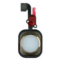 APPLE iPhone 6S/6S Plus - Home Button Flex Gold Original - (without Fingerprint Sensor function)