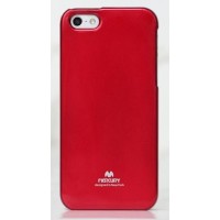 APPLE iPhone 5C - ΘΗΚΗ ΣΙΛΙΚΟΝΗΣ MERCURY JELLY ΚΟΚΚΙΝΗ