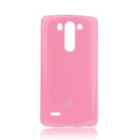 LG G3 mini - ΘΗΚΗ ΣΙΛΙΚΟΝΗΣ MERCURY JELLY ΑΠΑΛΟ ΡΟΖ