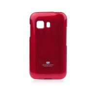 SAMSUNG Galaxy Young 2 - ΘΗΚΗ ΣΙΛΙΚΟΝΗΣ MERCURY JELLY ΚΟΚΚΙΝΗ