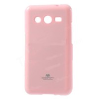 SAMSUNG Galaxy Core 2 - ΘΗΚΗ ΣΙΛΙΚΟΝΗΣ MERCURY JELLY ΡΟΖ