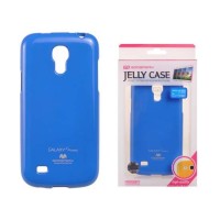 SAMSUNG Galaxy S4 Mini - ΘΗΚΗ ΣΙΛΙΚΟΝΗΣ MERCURY JELLY ΜΠΛΕ
