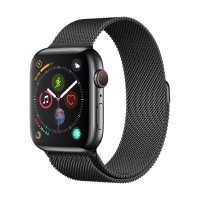 DEVIA Elegant Series Milanese Loop (38/40/41mm) Space Black