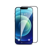 Apple iPhone 13 Mini - Van Series Full Screen Anti-static Twice-Tempered Glass Black