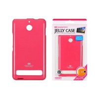 SONY Xperia E1 - ΘΗΚΗ ΣΙΛΙΚΟΝΗΣ MERCURY JELLY ΡΟΖ