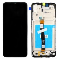 Samsung A226B Galaxy A22 5G - LCD Touch Black with Frame Original GH81-20694A Service Pack