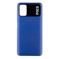 XIAOMI Poco M3 -  Battery cover + Adhesive Blue High Quality OEM