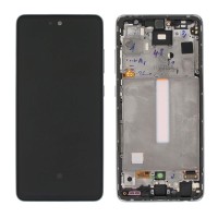 Samsung A525/A526 Galaxy A52 4G/5G - LCD Touch White with Frame GH82-25524D/25526D/25754D/25602D Service Pack