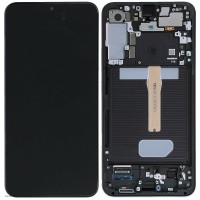 Samsung S906B Galaxy S22 Plus - LCD Touch with Frame Black Original GH82-27500A Service Pack