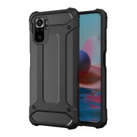 Xiaomi Redmi Note 11 Pro - Silicon Carbon Armor Case Black