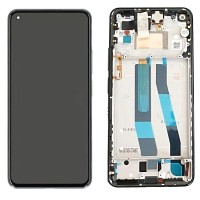 Xiaomi 11 Lite NE 5G / Mi 11 Lite 4G/5G - LCD Touch Black with Frame OEM