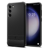 Samsung S911B Galaxy S23 - Silicon Case Spigen Rugged Armor Black