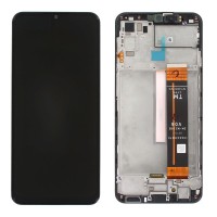 Samsung M336B Galaxy M33 - LCD Touch Black with Frame Original GH82-28492A/28669A Service Pack