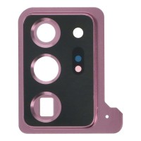 SAMSUNG N985F Galaxy Note 20 Ultra / Note 20 Ultra 5G - Back Camera Lens and Bezel Pink Original