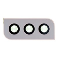 SAMSUNG S901B Galaxy S22 / S906B Galaxy S22 Plus - Back Camera Lens and Bezel Gold Original