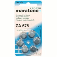 ΜΠΑΤΑΡΙΑ ΓΙΑ ΑΚΟΥΣΤΙΚΟ ΒΑΡΗΚΟΪΑΣ 675 Blister 6 τεμ